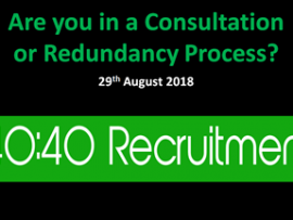 Are you in a Consultation or Redundancy Process?